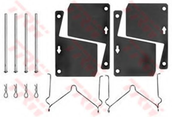 Комплектующие, колодки дискового тормоза QH Benelux 4983