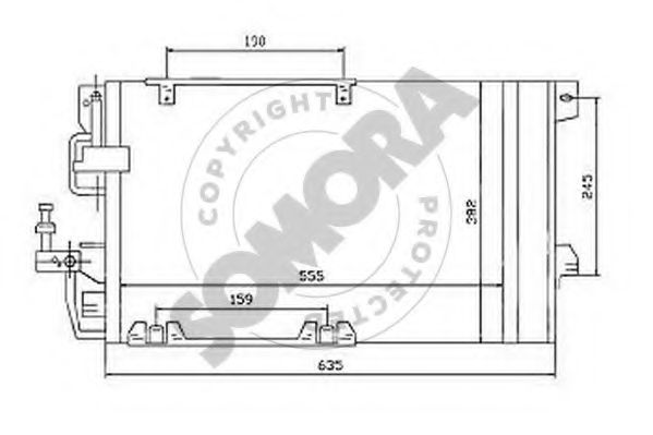 Конденсатор, кондиционер SOMORA 211760B