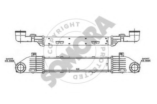 Интеркулер SOMORA 174245
