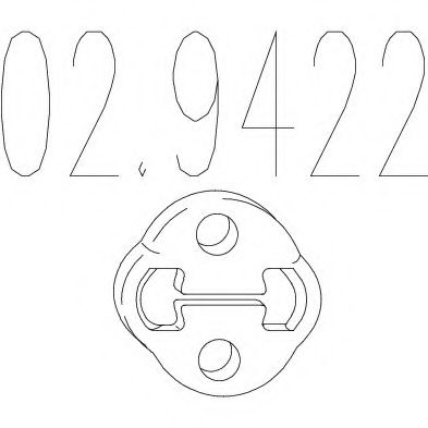 Буфер, глушитель MTS 029422