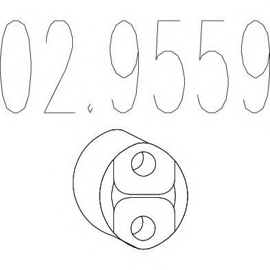 Буфер, глушитель MTS 02.9559