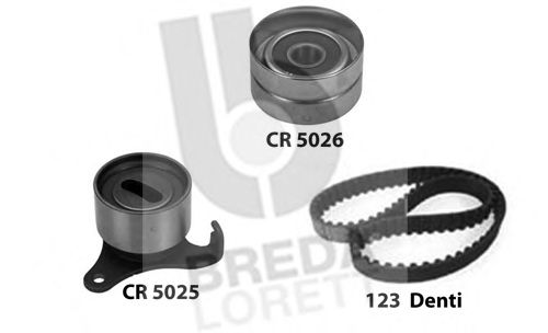 Комплект ремня ГРМ BREDA  LORETT KCD0703