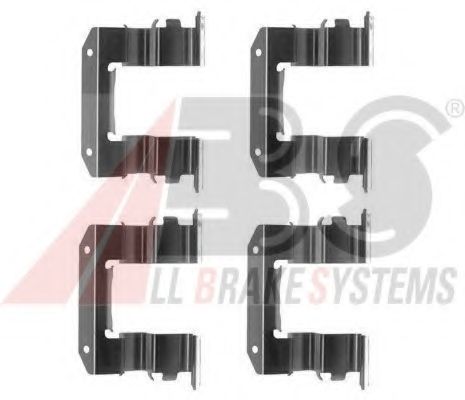 Комплектующие, колодки дискового тормоза A.B.S. 1182Q