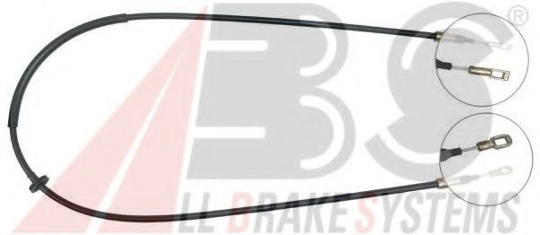 Трос, стояночная тормозная система A.B.S. K13118