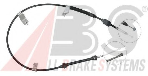 Трос, стояночная тормозная система A.B.S. K13847