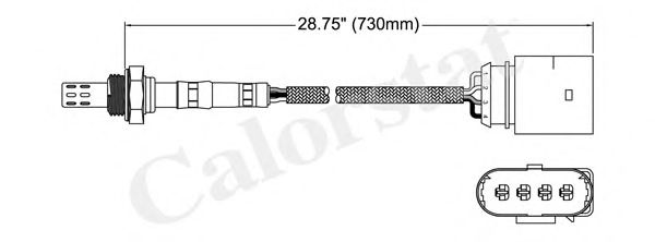 Лямбда-зонд CALORSTAT by Vernet LS140173