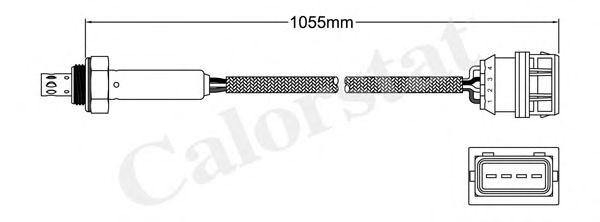 Лямбда-зонд CALORSTAT by Vernet LS140595