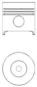 Поршень NÜRAL 87-782000-00