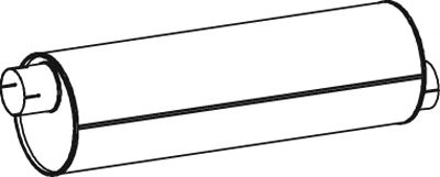 Средний / конечный глушитель ОГ GILLET 404268