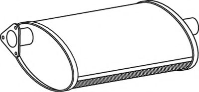 Средний / конечный глушитель ОГ DINEX 80385