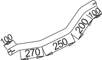 Труба выхлопного газа IMASAF 4452