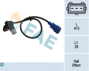 Датчик, положение распределительного вала FAE 79227