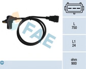 Датчик импульсов; Датчик частоты вращения, управление двигателем FAE 79058