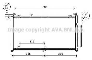 Конденсатор, кондиционер AVA QUALITY COOLING DW5128