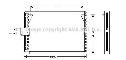 Конденсатор, кондиционер AVA QUALITY COOLING RT5189