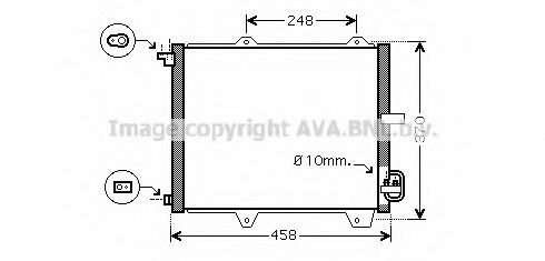 Конденсатор, кондиционер AVA QUALITY COOLING SZ5088