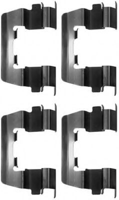 Комплектующие, колодки дискового тормоза MGA A132