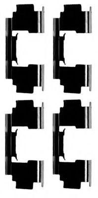 Комплектующие, колодки дискового тормоза MGA A209