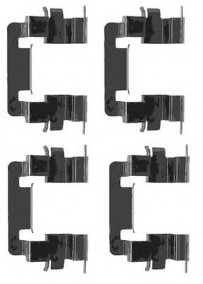 Комплектующие, колодки дискового тормоза MGA A211