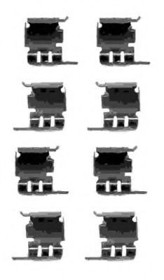 Комплектующие, колодки дискового тормоза MGA A215