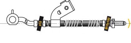 Тормозной шланг ROULUNDS RUBBER 73110