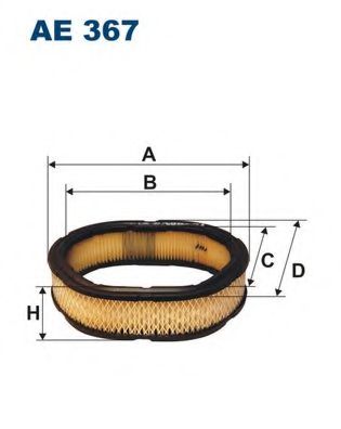 Воздушный фильтр FILTRON AE367