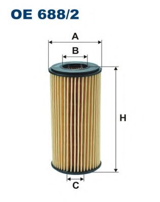 Масляный фильтр FILTRON OE688/2