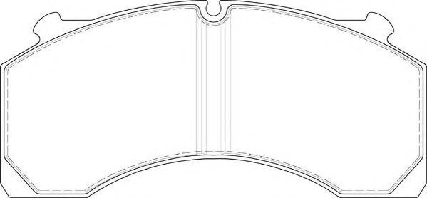 Комплект тормозных колодок, дисковый тормоз BERAL 29180