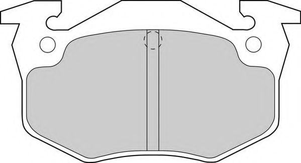 Комплект тормозных колодок, дисковый тормоз DURON DBP340558