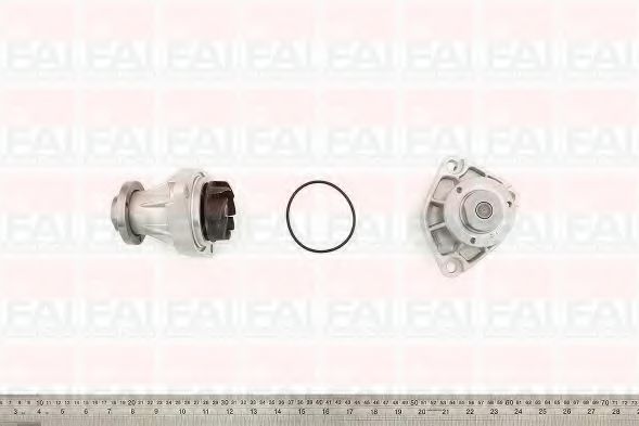 Водяной насос FAI AutoParts WP6141