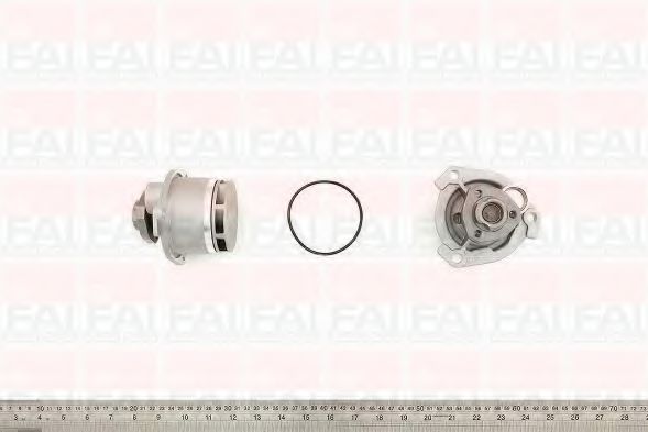 Водяной насос FAI AutoParts WP6167