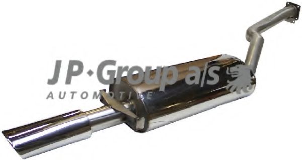 Глушитель выхлопных газов конечный JP GROUP 1620608500