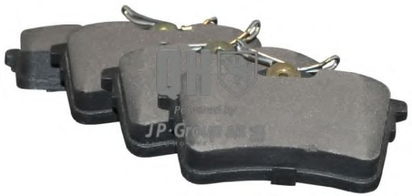 Комплект тормозных колодок, дисковый тормоз JP GROUP 4163700919