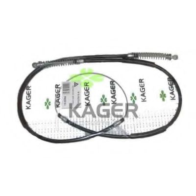 Трос, стояночная тормозная система KAGER 190268