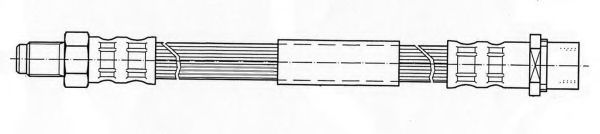 Тормозной шланг KAWE 511901