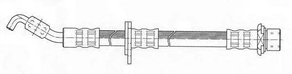 Тормозной шланг KAWE 511438