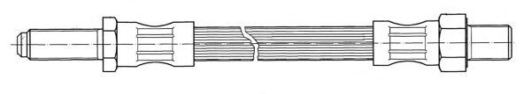 Тормозной шланг KAWE 511786