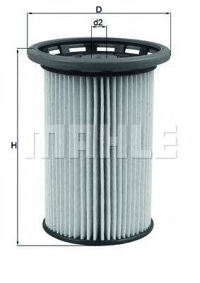 Топливный фильтр MAHLE ORIGINAL KX 341