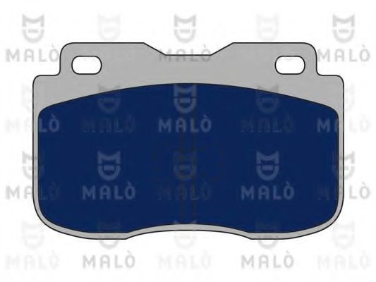 Комплект тормозных колодок, дисковый тормоз MALÒ 1050503