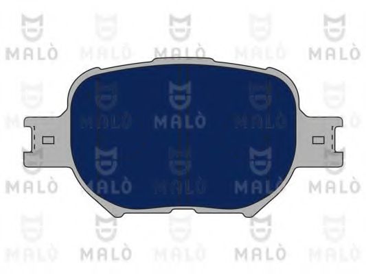 Комплект тормозных колодок, дисковый тормоз MALÒ 1050749
