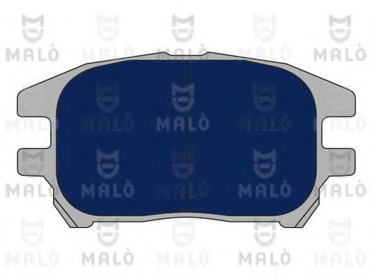 Комплект тормозных колодок, дисковый тормоз MALÒ 1051100