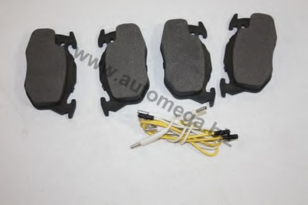 Комплект тормозных колодок, дисковый тормоз AUTOMEGA 304252063