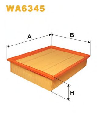 Воздушный фильтр WIX FILTERS WA6345