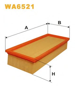 Воздушный фильтр WIX FILTERS WA6521