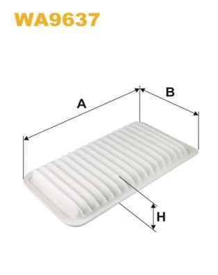Воздушный фильтр WIX FILTERS WA9637