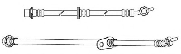 Тормозной шланг CEF 512985