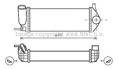 Интеркулер PRASCO RT4484