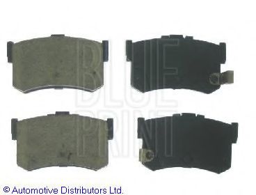 Комплект тормозных колодок, дисковый тормоз BLUE PRINT ADG04217