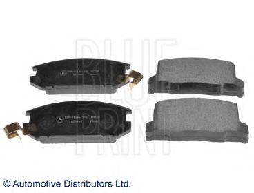 Комплект тормозных колодок, дисковый тормоз BLUE PRINT ADT34282