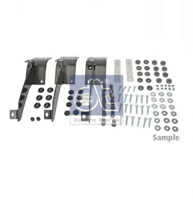 Монтажный комплект, солнцезащитный козырёк DT 596227